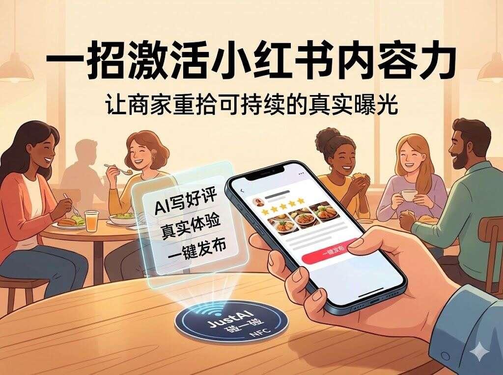 一招激活小红书内容力:让商家重拾可持续的真实曝光