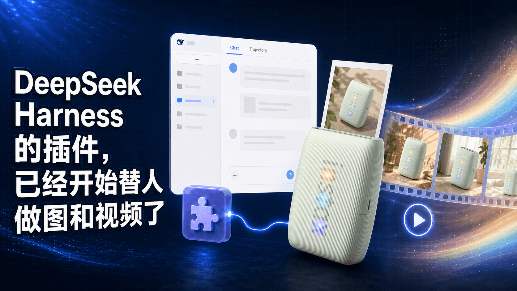 我让DeepSeek替我干活,结果它把设计、文案和剪辑的活儿全包了