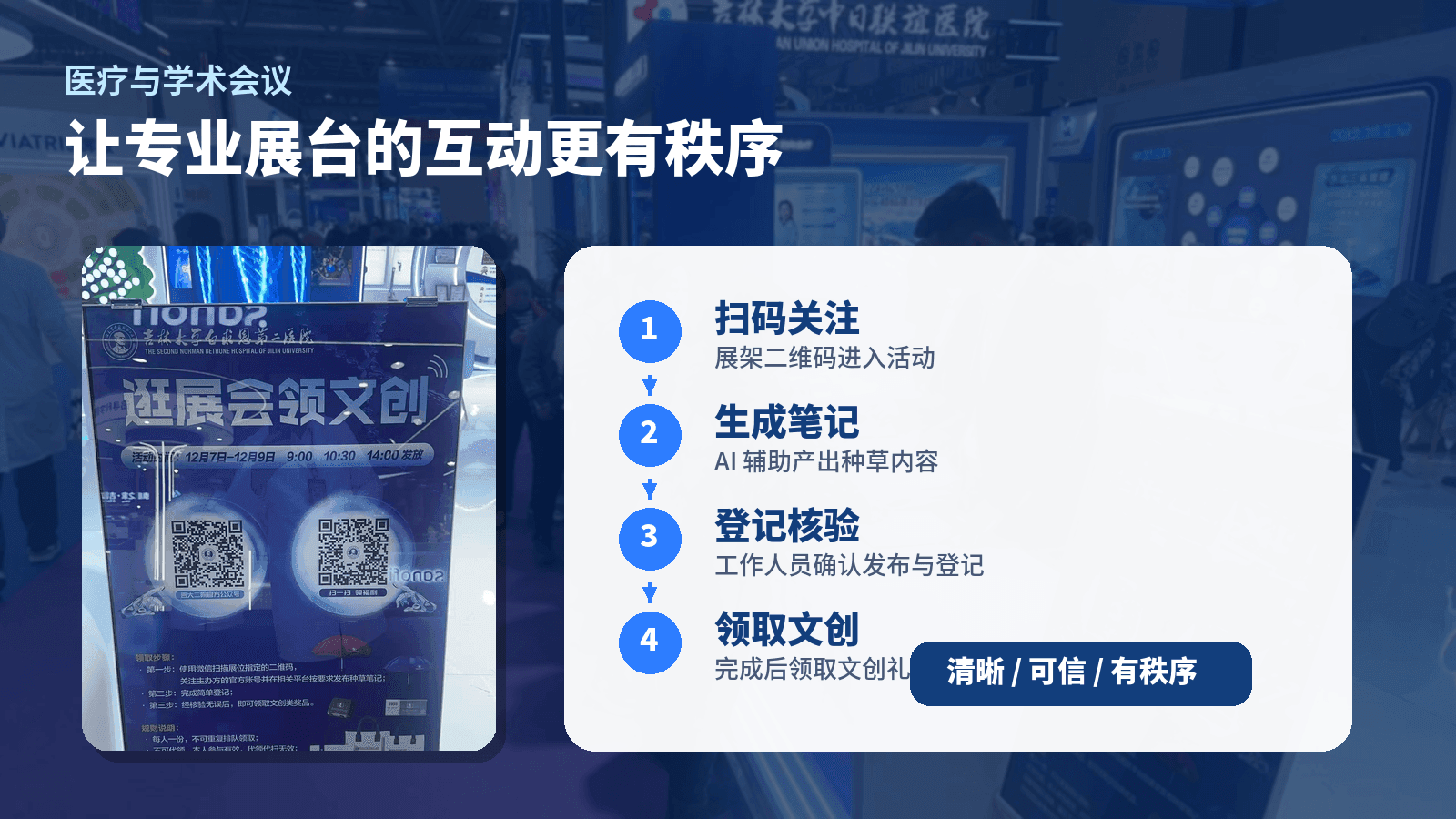 一张贴贴卡,如何让展会现场从“路过”变成“种草”?