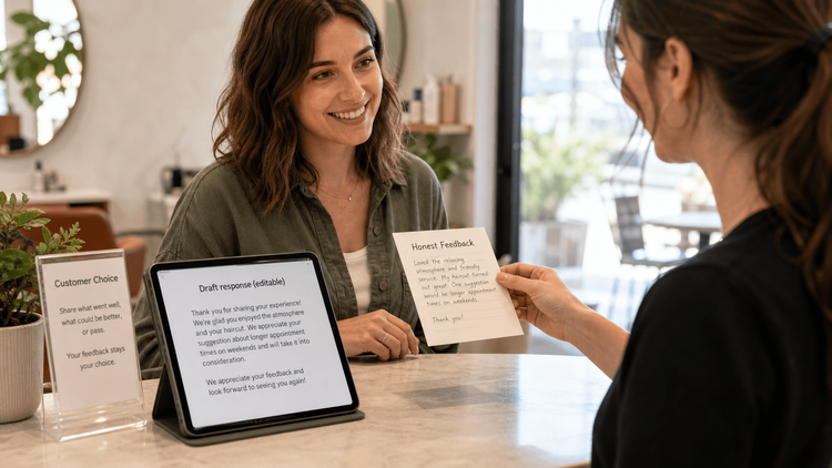 What Local Businesses Should Avoid When Using AI-Assisted Review Drafts