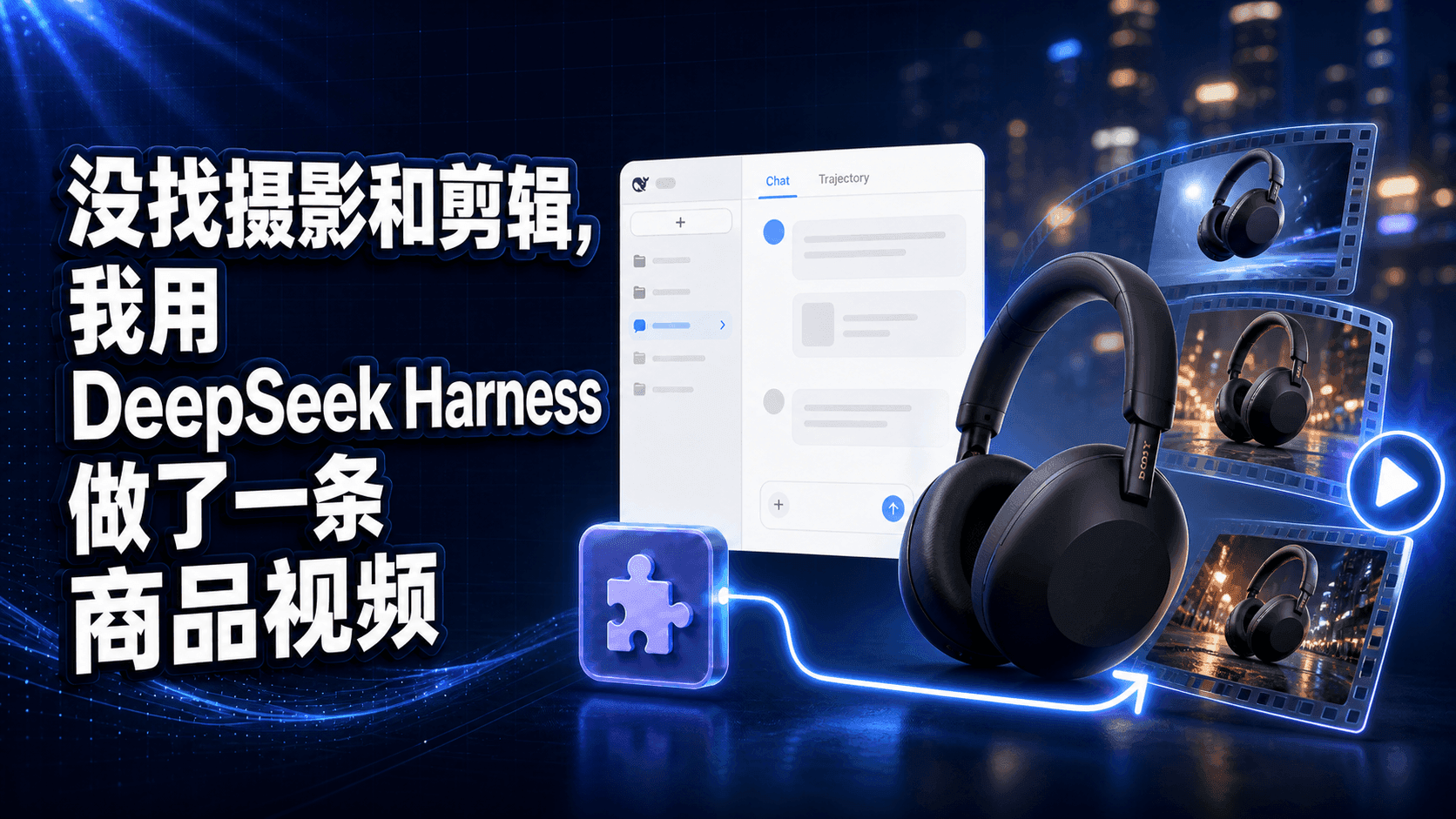 我连摄影都没找,靠一个AI助手硬生生把商品视频做出来了