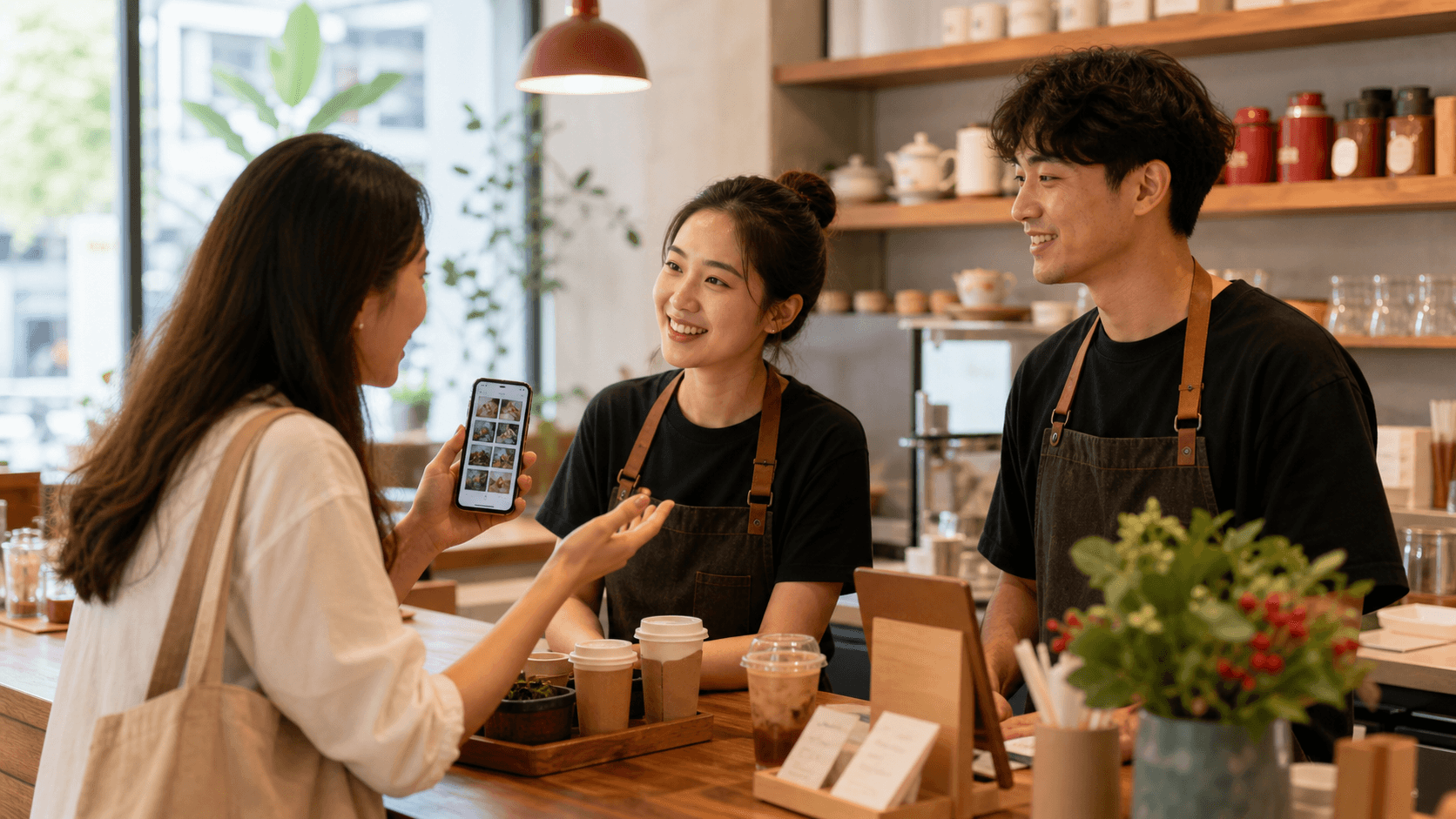 咖啡店顾客反馈整理成内容草稿