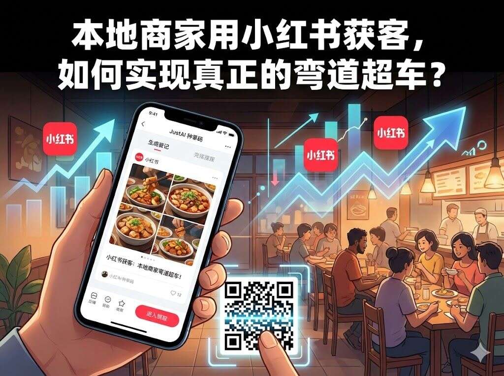 本地商家用小红书获客,如何实现真正的弯道超车?
