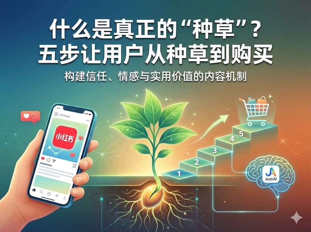 什么是真正的“种草”?五步让用户从种草到购买