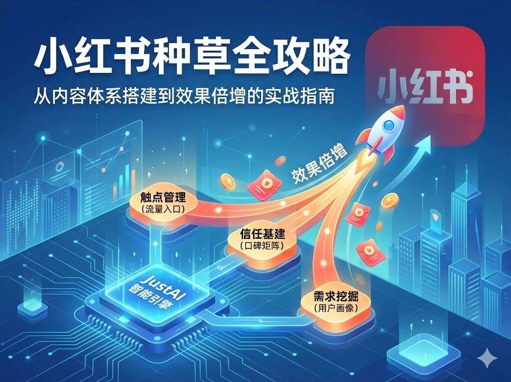 小红书种草全攻略:从内容体系搭建到效果倍增的实战指南