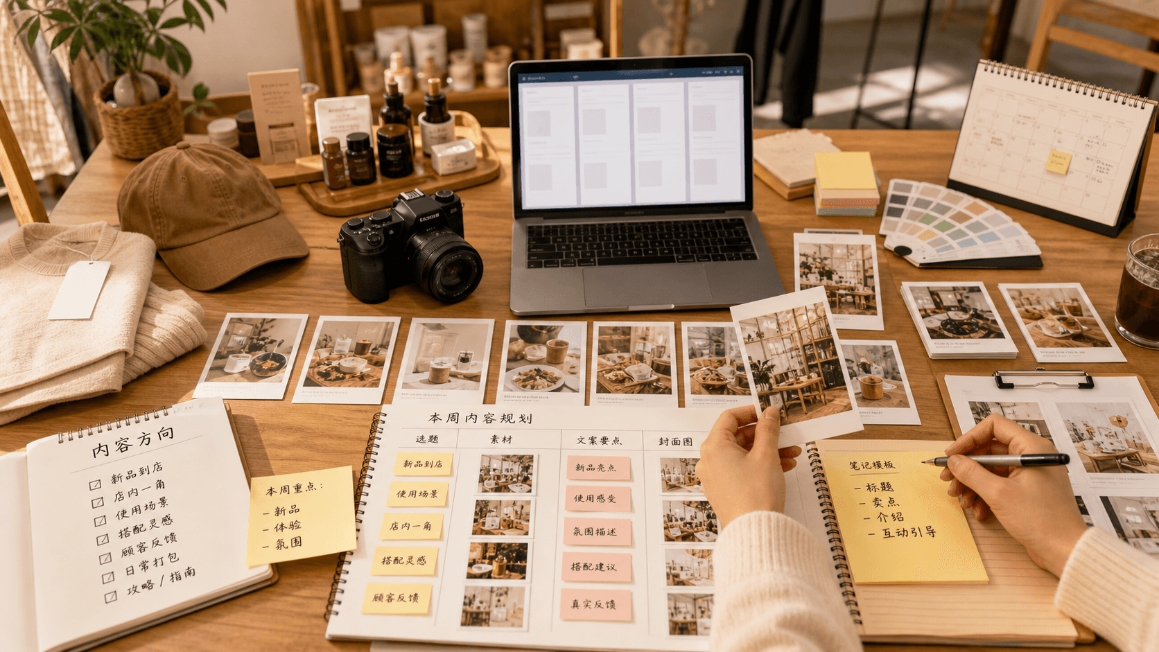 小店内容规划工作台
